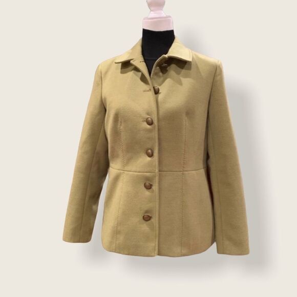 NEW Coldwater Creek Blazer Style Coat - Green - Picture 1 of 10